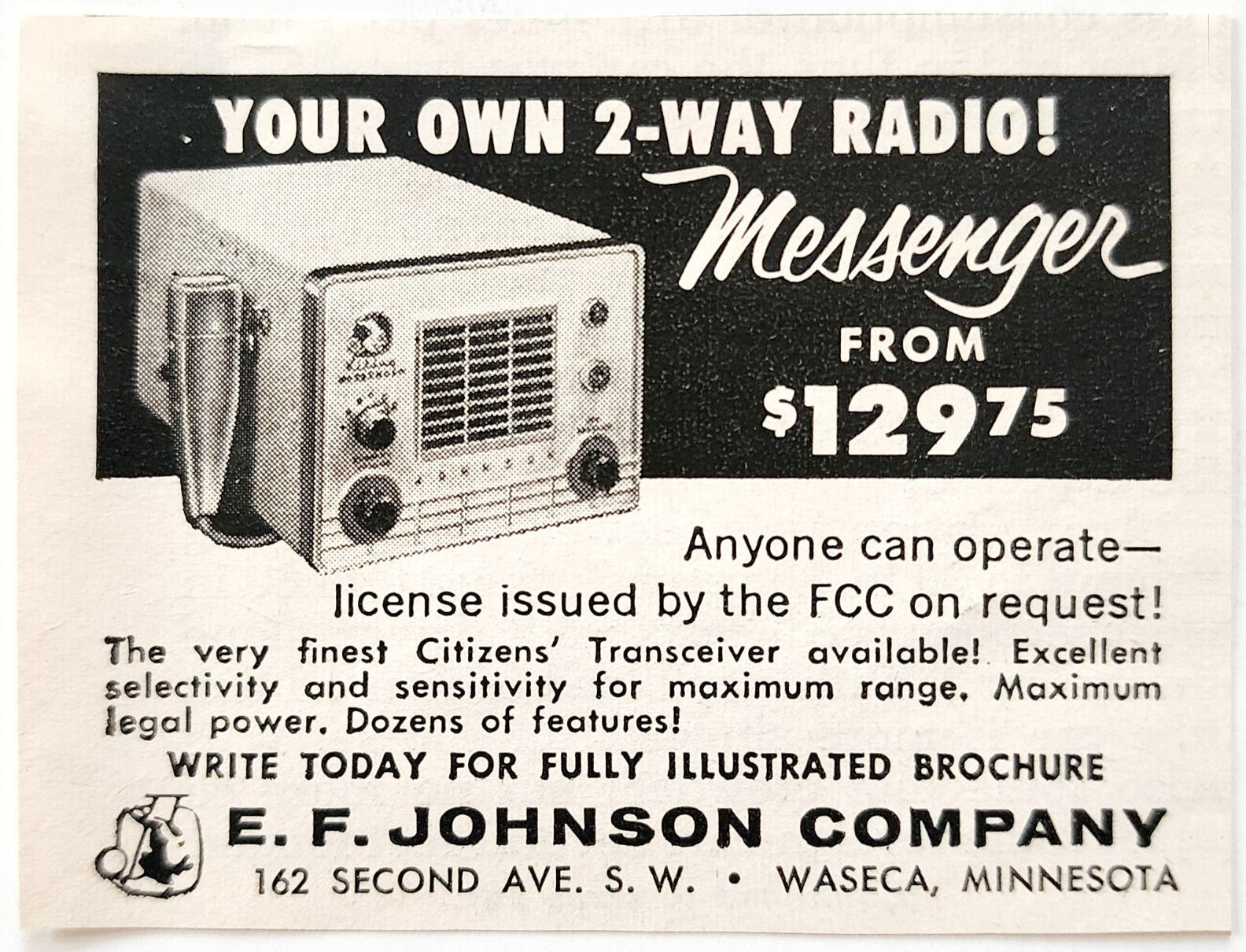 E.F.Johnson Messenger